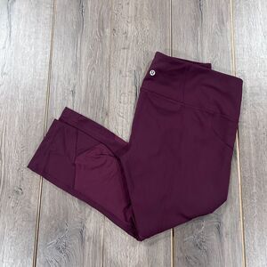 Lululemon Pace Rival High Rise Crop 22”